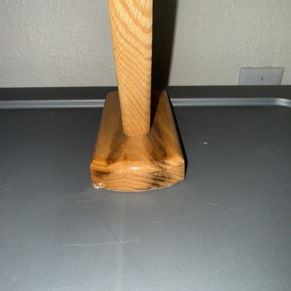 HANDMADE UNIQUE, SOLID PINE WOOD MANTEL OR SHELF CLOCK.