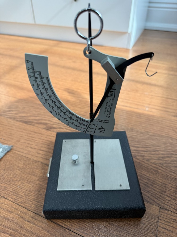 TMI Pocket Paper Basis Weight Scale Ream Testing Machine