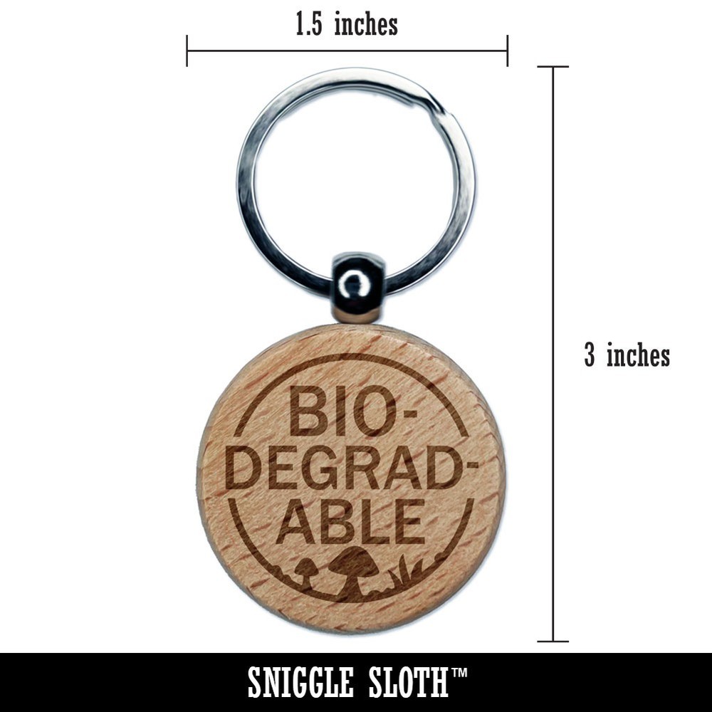 Biodegradable Label Sustainable Compostable Environmentally Friendly Mushroom