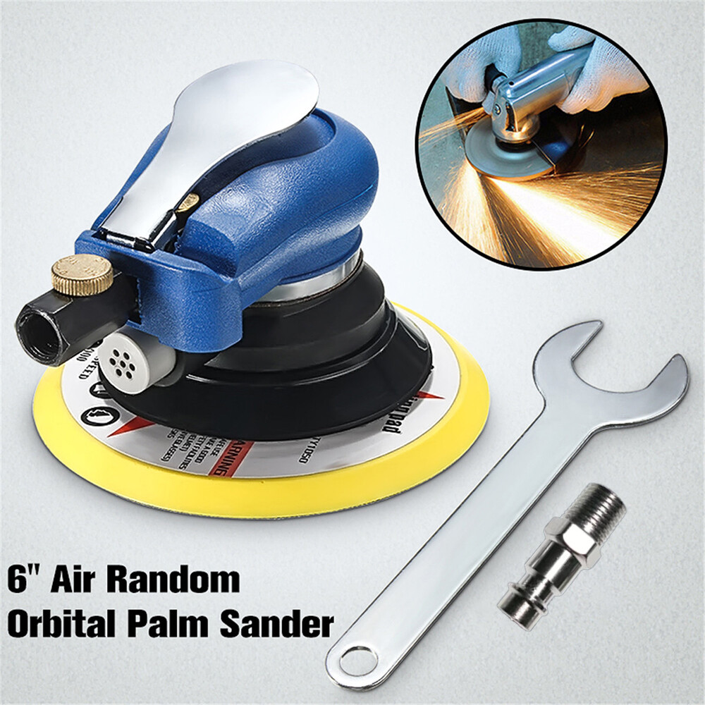 6" Random Orbital Sander Auto Body Orbit DA Sanding Low K3N8