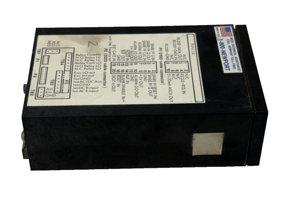 NEWPORT P600A PROGRAMMABLE TIMER