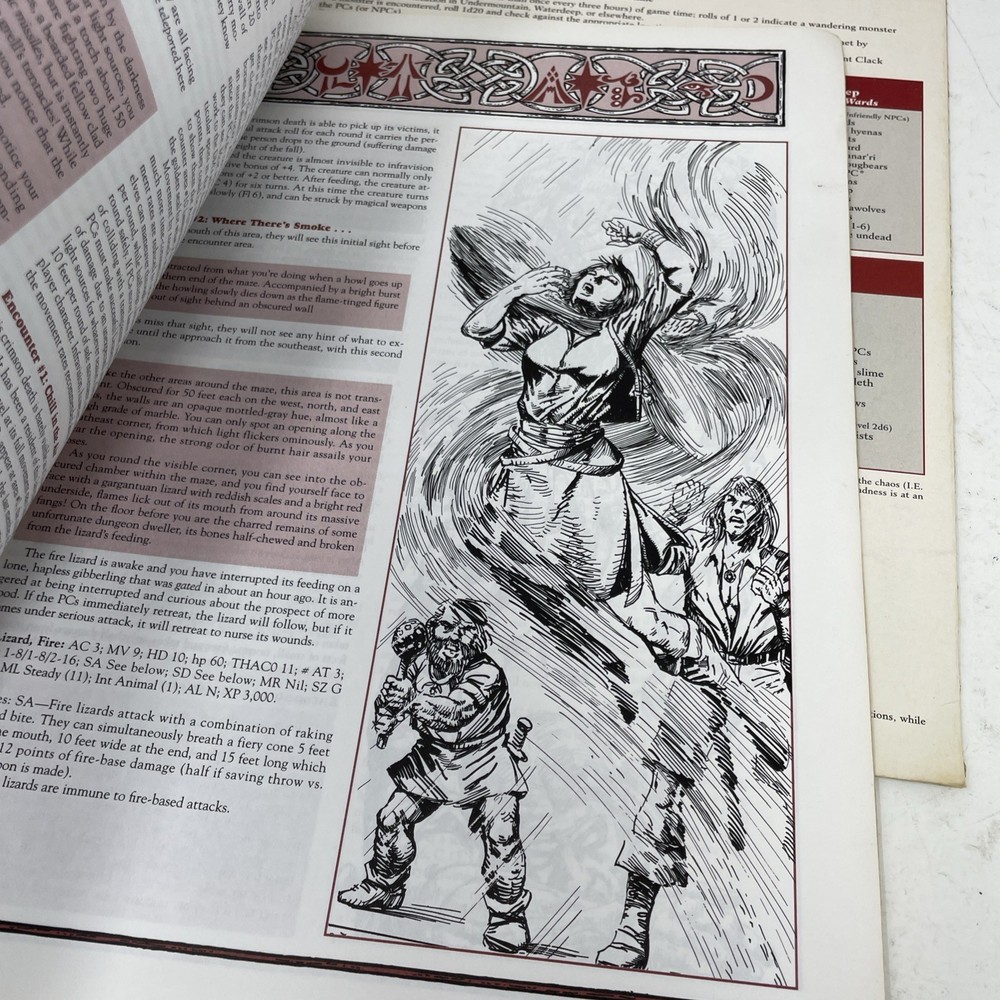 Advanced Dungeons & Dragons 2nd edition Forgotten Realms Undermountain books