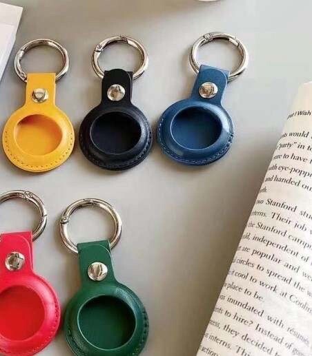 Apple AirTag Leather Key Ring