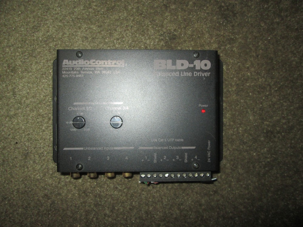 AudioControl BLD-10 Balanced Line Driver