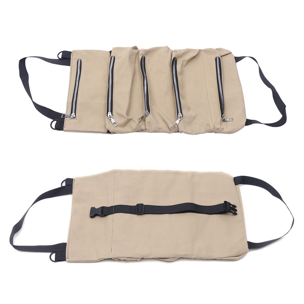 Roll Tool Roll Multi-Purpose Tool Roll Up Bag Wrench Roll Pouch Hanging Carrier