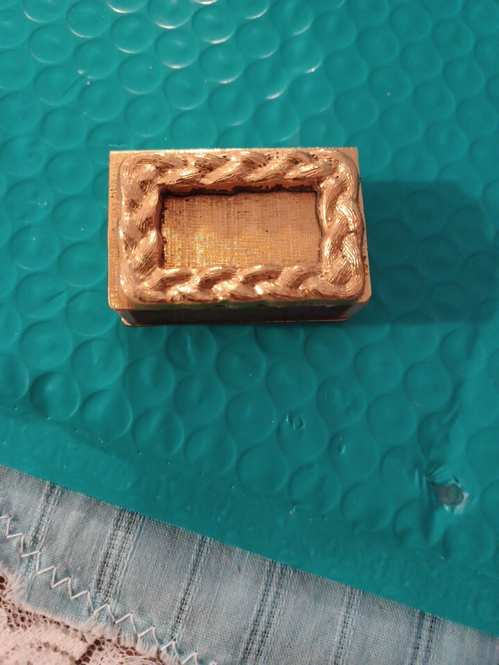 Vintage Match Holder Box With Matches