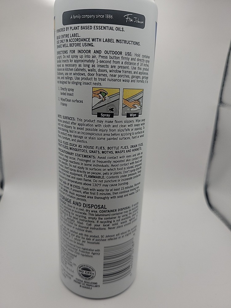 Raid Essentials Fly, Gnat & Mosquito Killer Aerosol Spray Child & PET
