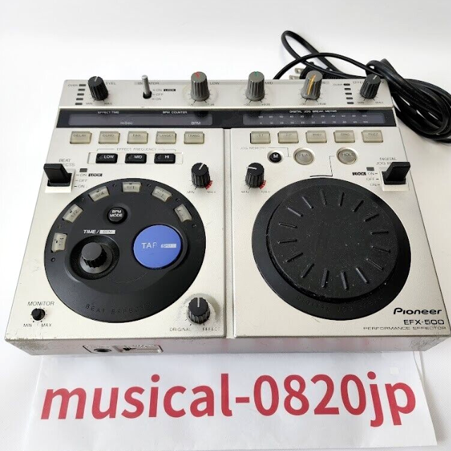 Pioneer EFX-500 DJ Effects Controller Turntable Mixer Performance Effector