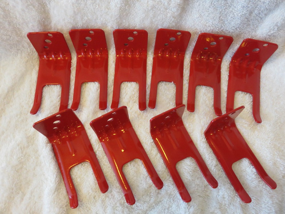 🔥🧯👉10-FORK STYLE WALL MOUNT 5-10-20 lb SIZE FIRE EXTINGUISHER BRACKETS