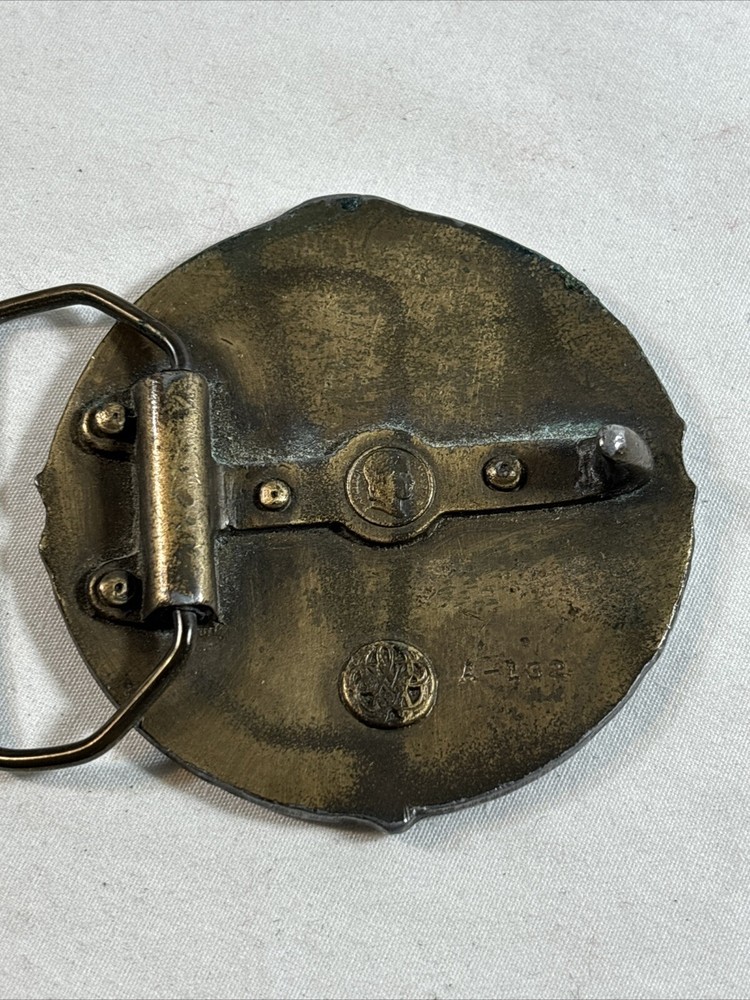 US Seventh Cavalry Rough Rider Belt Buckle