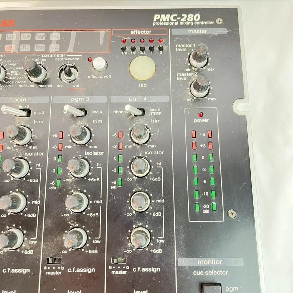 Vestax PMC-280 DJ Mixer/Console Main Unit Only
