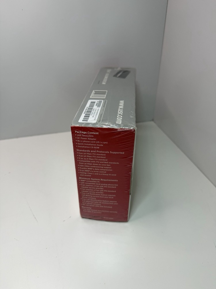 USRobotics 56K External Faxmodem 5686E – Hardware Controller – New Sealed