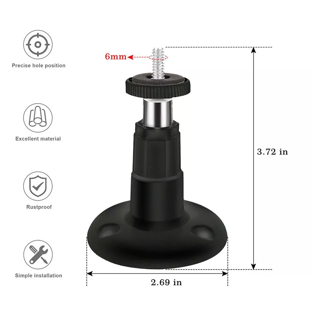 Wall Mount Holder Bracket Stand For Ring Stick Up Cam Alro Waye Security Camera