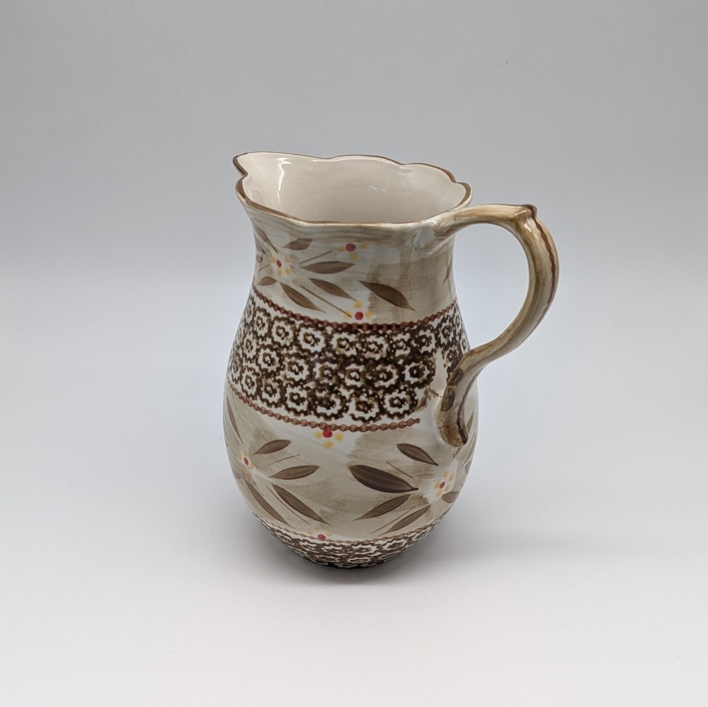 Temptations Old World Brown 1.5 QT Pitcher