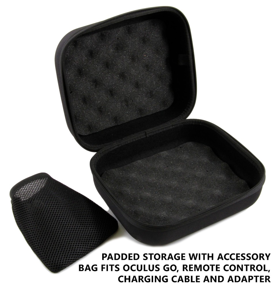 CM VR Headset Case fits Samsung Gear VR Headset and VR Controller - Case Only