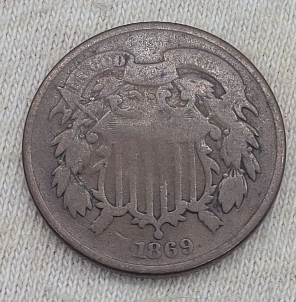 WPCoins ~ 1867 1868 1869 (3) 2¢ Cent Coins
