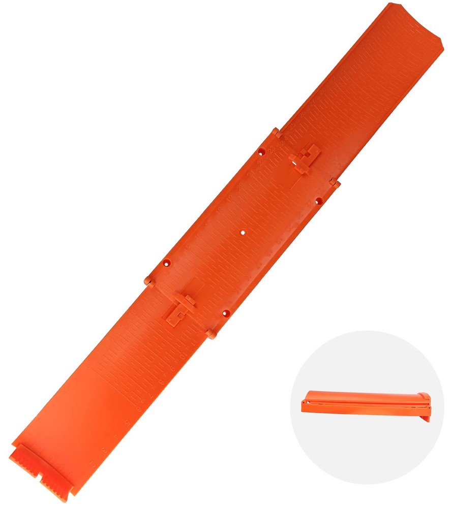 Fish Measuring Board Foldable, Compact Folding Fish Ruler for Boat, Unfolded 36