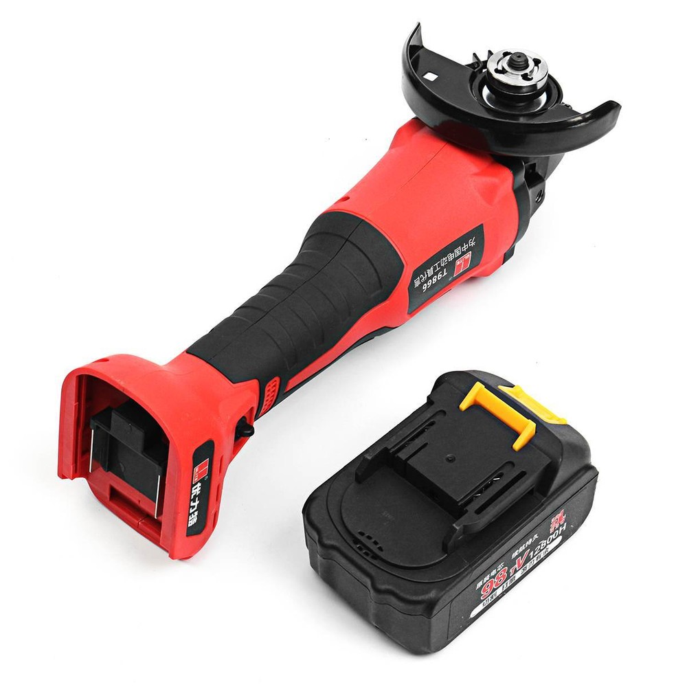 21V Wireless Rechargeable Angle Grinder Hand Polishing Cutting Machine