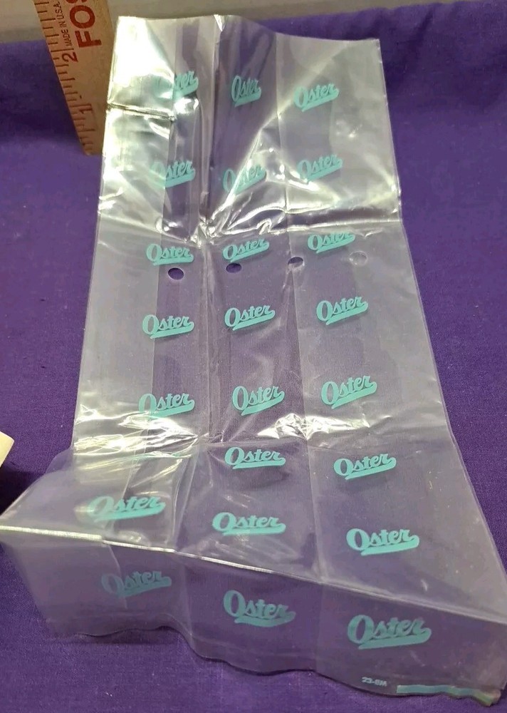 Vtg Osterizer Icer Attachment In Box Catolog #435-01 White Instructions Untested
