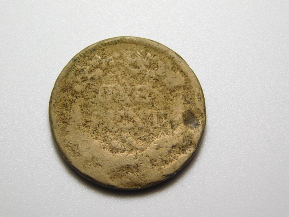 OLD US COIN 1858 FLYING EAGLE CENT PENNY