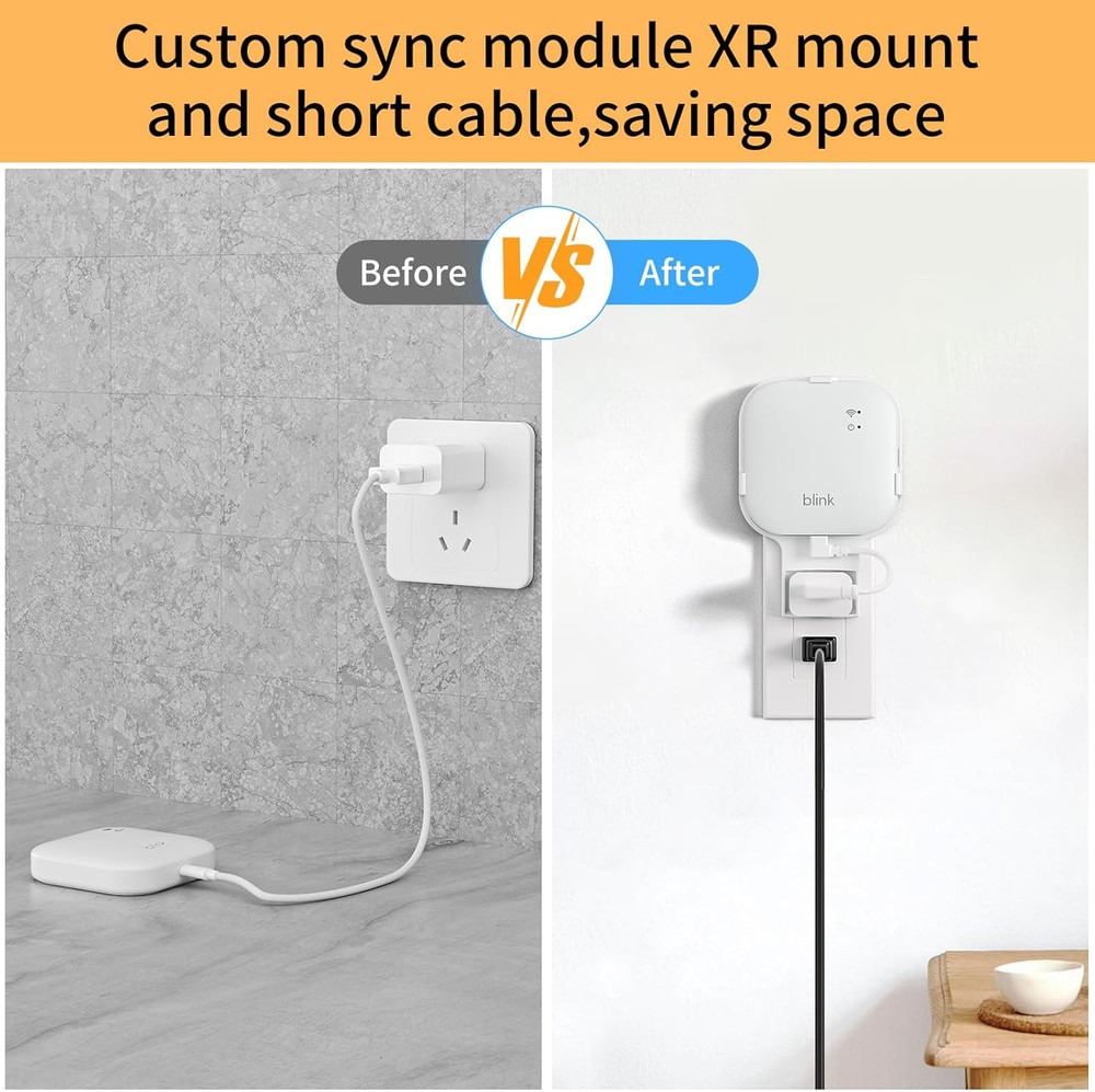 Blink 256GB Microsd Card for Blink Sync Module XR, Easy Move Mount Bracket for A