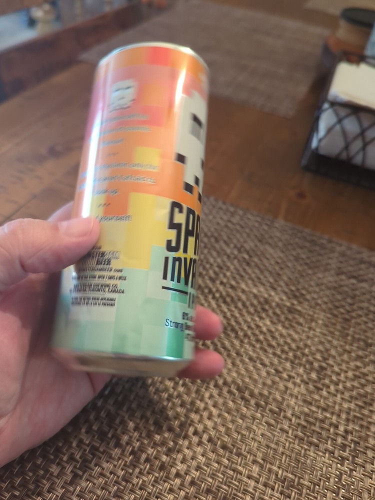 Space Invaders IPA Empty Promo Beer Can