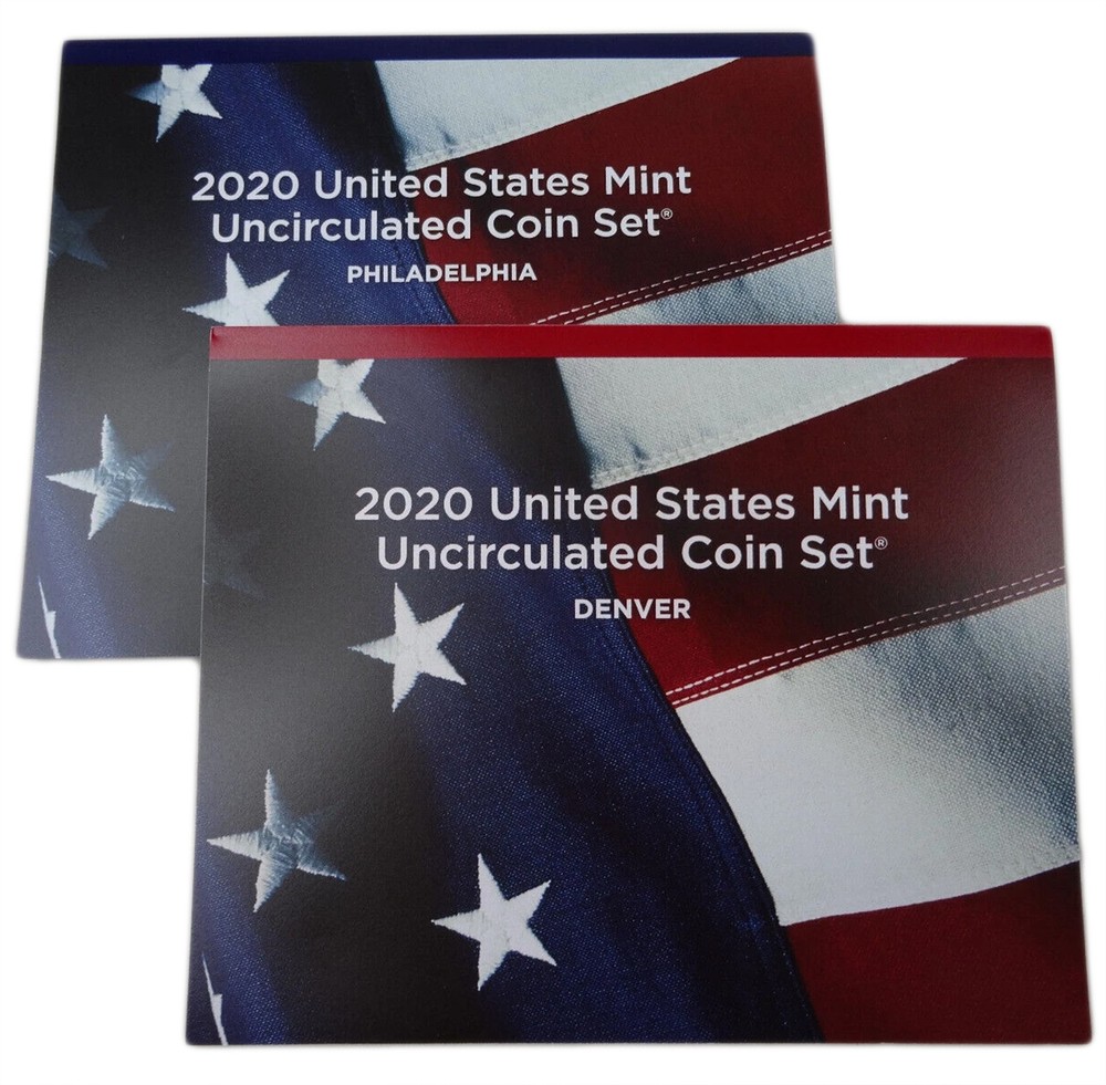 2020 PD US Mint Set (OGP) 20 coins