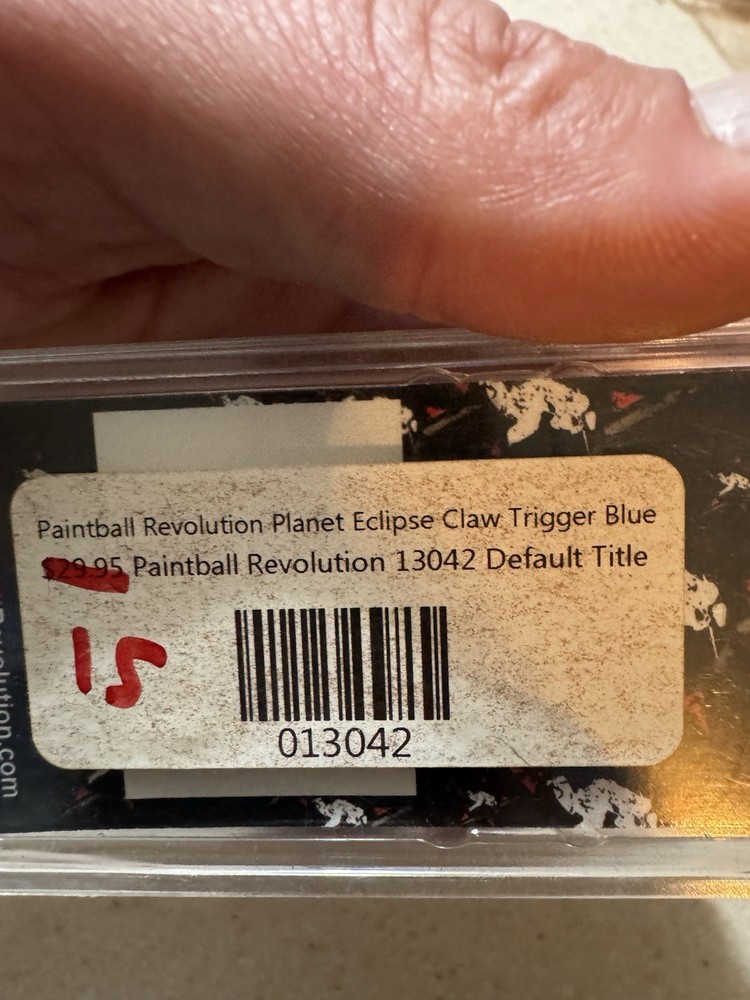 paintball revolution Cs1 Trigger Blue Missing Screw