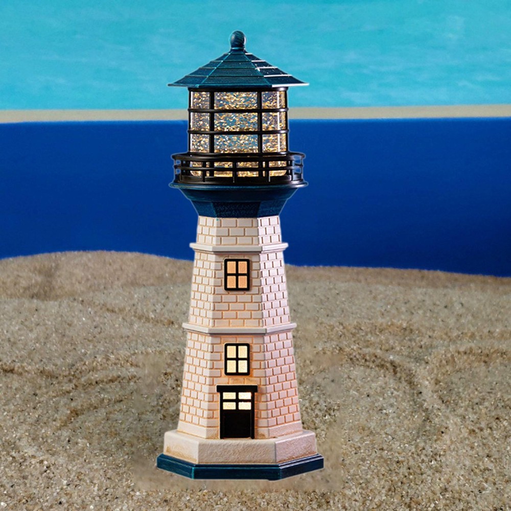 Lighthouse Night Light with Music Light up Decoration