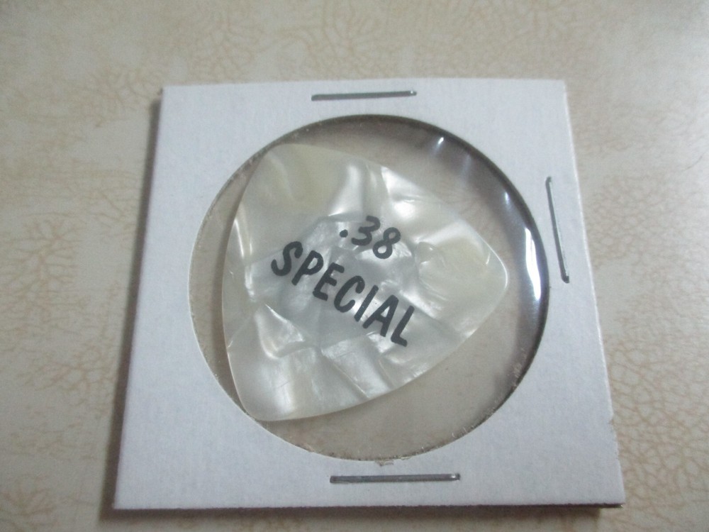 .38 SPECIAL Rare Authentic Guitar Pick