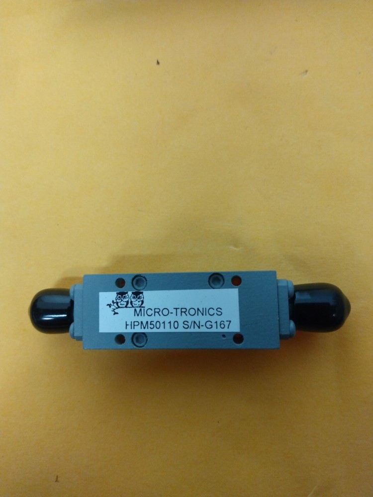 Micro-Tronics HPM50110 SMA HighPass Filter 2.5-18GHz