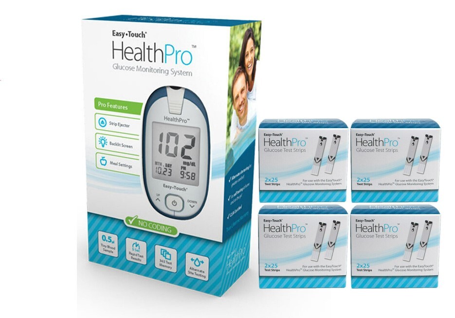 Easy Touch HealthPro Glucose Test Strips