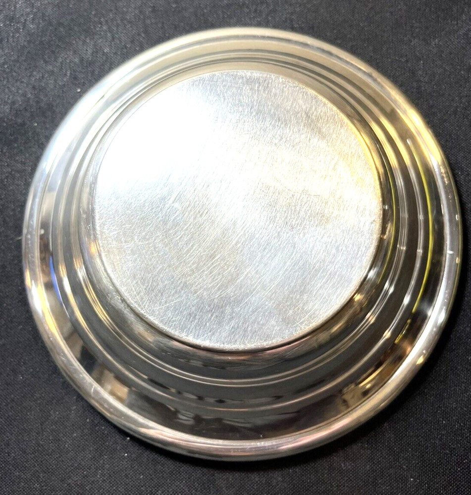 Baldwin & Miller Bamboo Pattern Sterling Silver Bowl 148 Grams No Monogram.