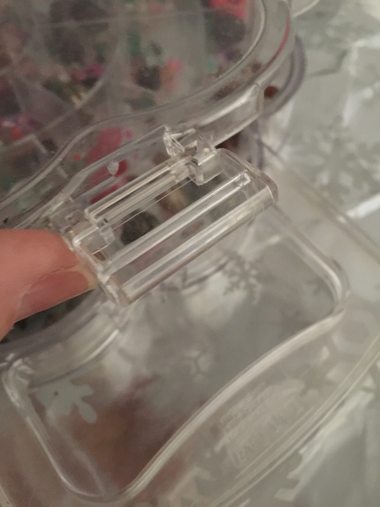 ❤️Jewelry Beads Crafting Multisize Carry Case With Handle Unfinished Project