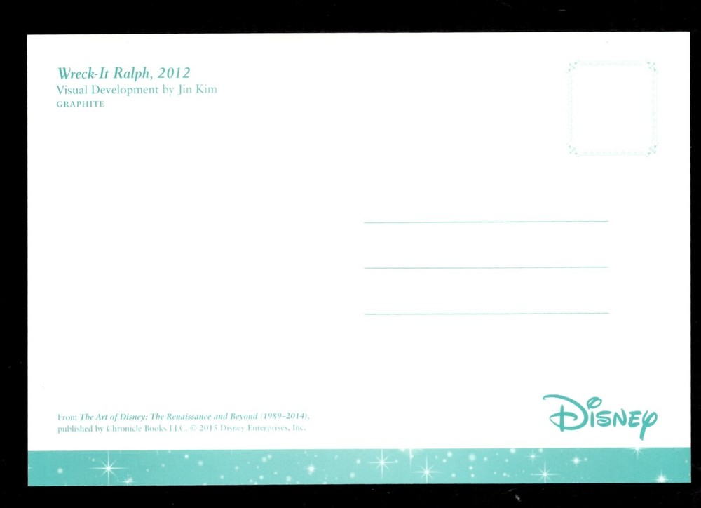 Disney Wreck-It Ralph Post Card