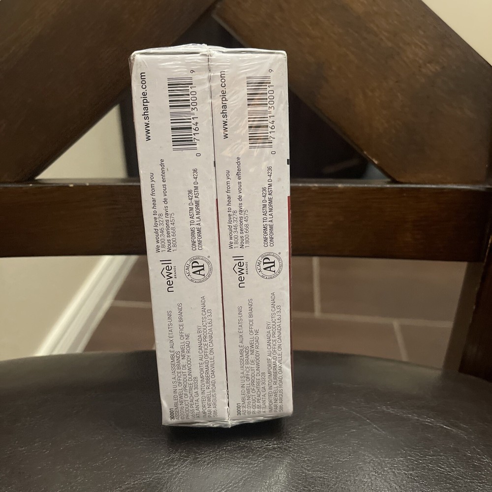 Sharpie Permanent Markers, Fine Point, Black, 24 Count