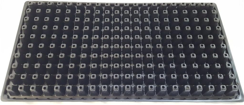 200 Cell Seed Starting Trays Extra Strength, 5 Pack, Seedling Tray 1020 Inserts