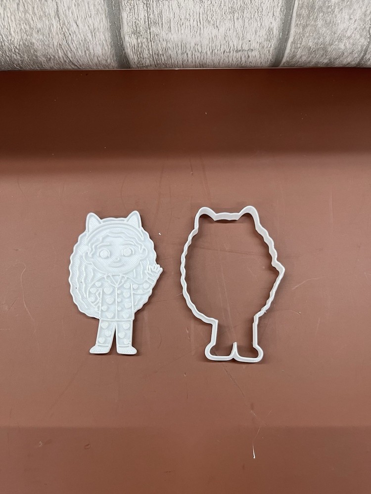 Gabby's Dollhouse Cookie Cutters + insert -7 piece