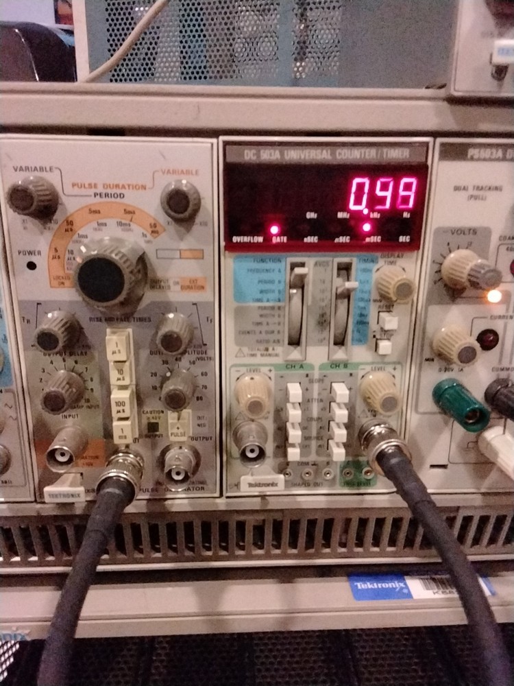 Tektronix PG505 Pulse Generator Module #1