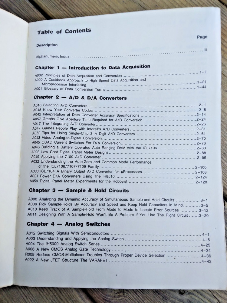 1985 Intersil / GE Semiconductor Brochure – “GE Stands for Great Engineering” –