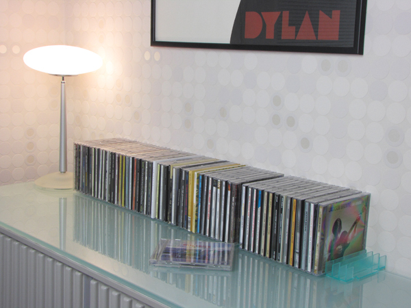 CD Storage Rack - modular CD organiser (40 capacity)