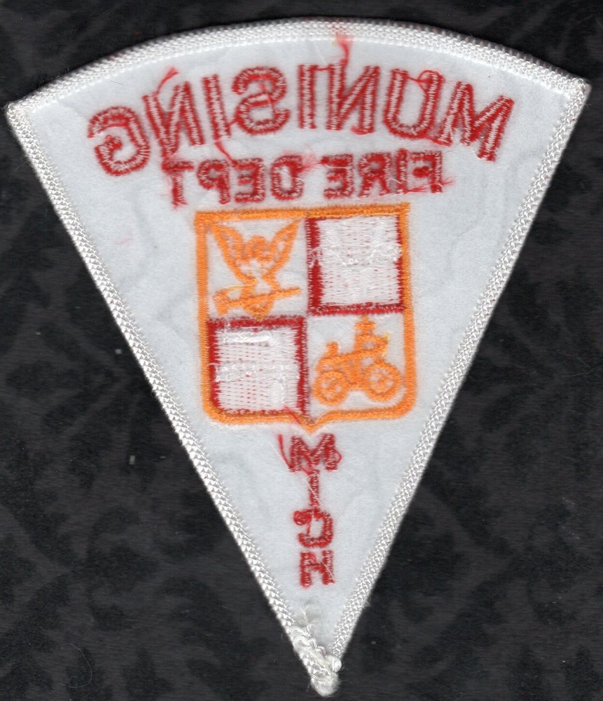 Munising Michigan Fire Department Patch
