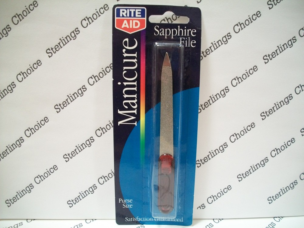 Rite Aid Manicure Purse Size Sapphire File