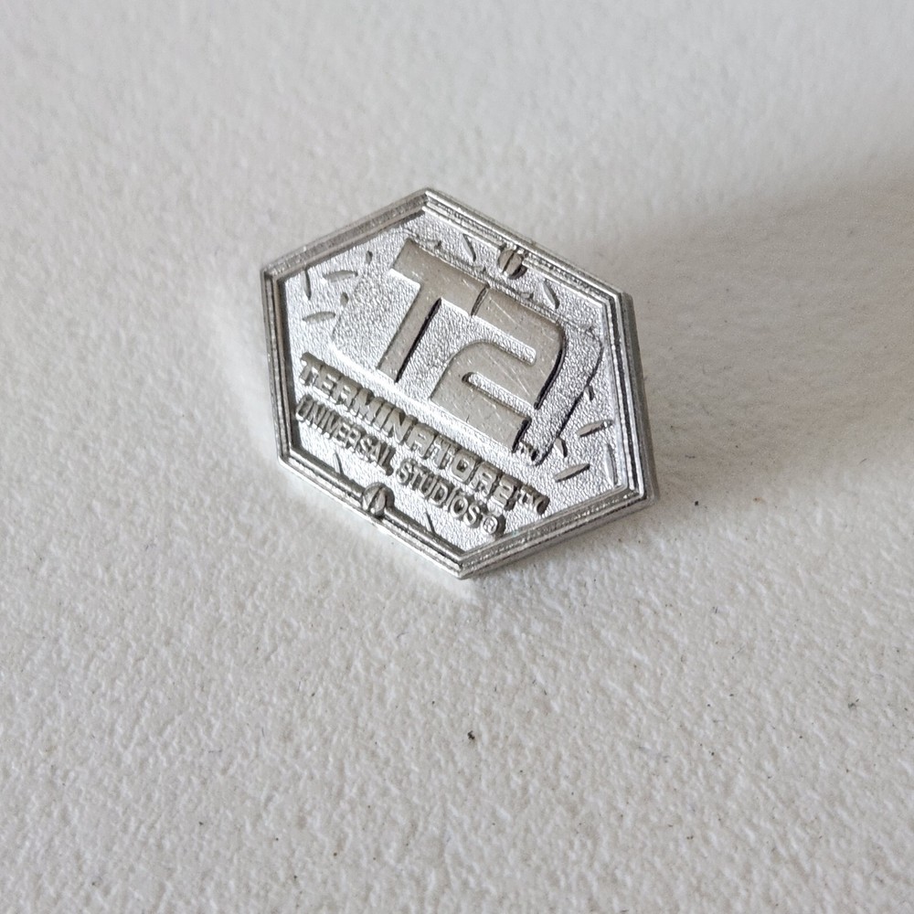 Vintage Terminator 2 Universal Studios Lapel Pin