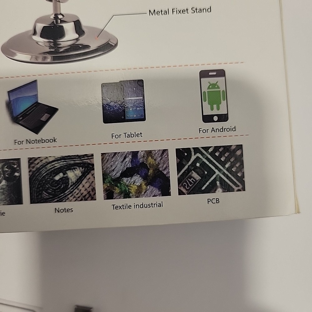 USB Digital Microscope 1000X Magnification Endoscope Video Camera PC Android