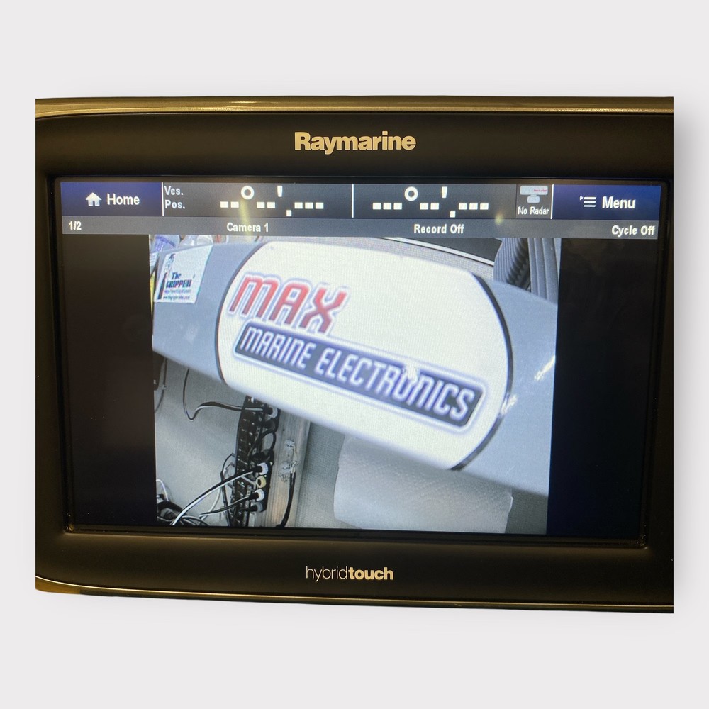 Raymarine e97 HybridTouch MFD - E70022 - Internal GPS/Sounder - Tested