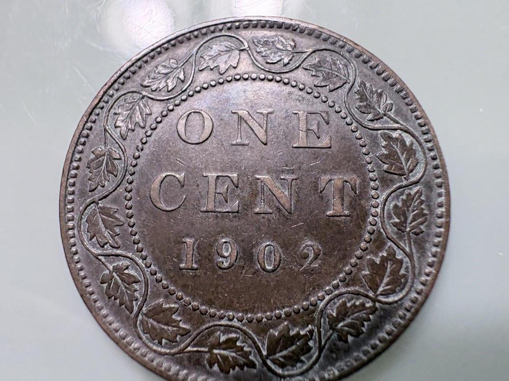 1902 Canada Large Cent Copper Coin Fast Shipping