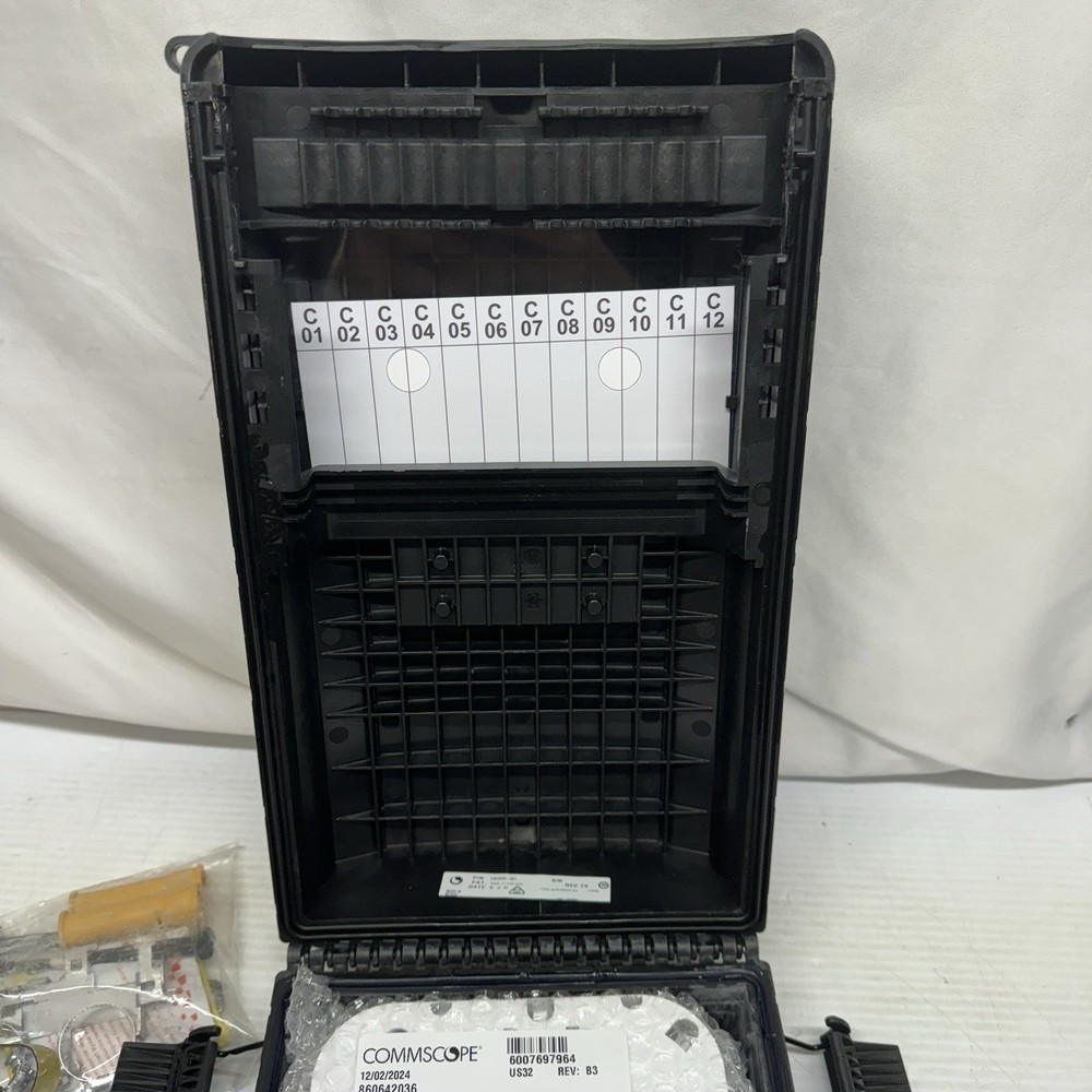 Commscope OFDC-C12 Tray Assembly with Holder w/ Accessories
