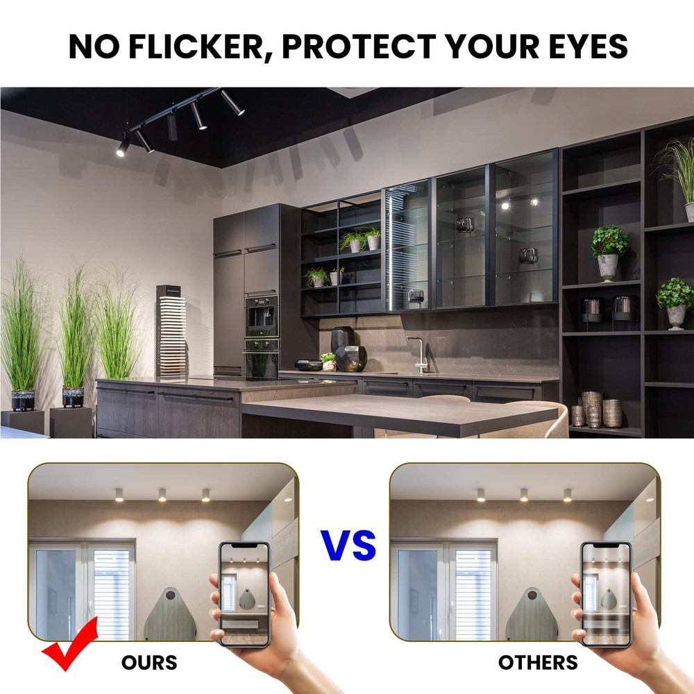 4 Pack MR11 GU4 LED Bulb 3W 12V Warm White 3000K