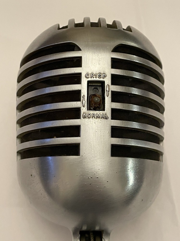 Vintage Astatic DR-10 Microphone Not Tested